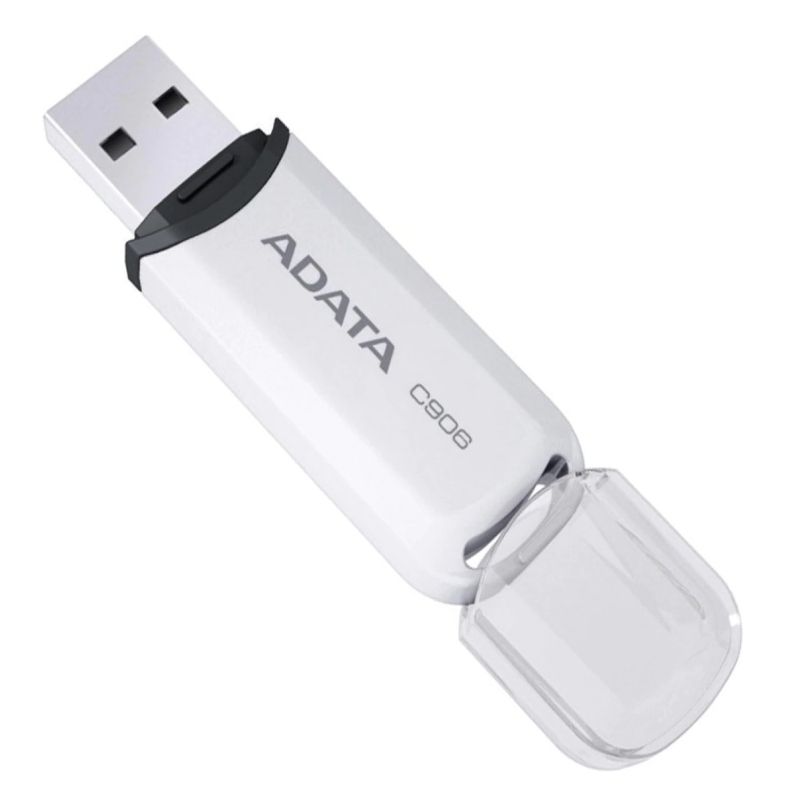 Памет ADATA C906 32GB USB 2.0 White